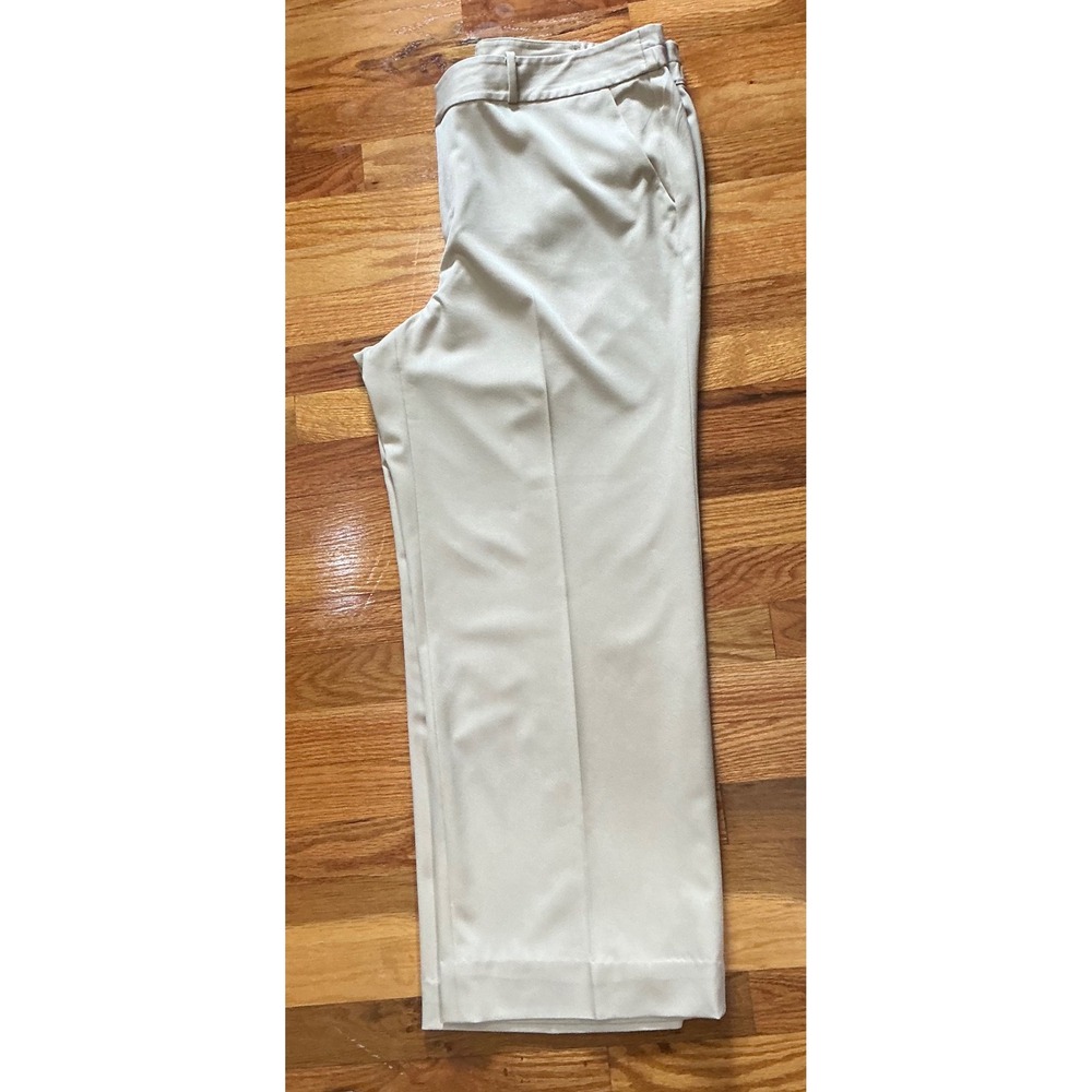Lauren Ralph Lauren Women's Dress Pants Beige Size 16W Career Trousers Old Money